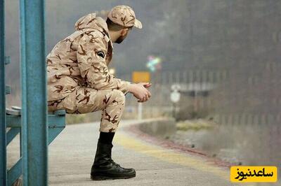 (عکس) رونمایی از عجیب‌ترین سرباز کشور با 8 سال سابقه خدمت! / اضافه خدمت پیش این سرباز کم آورده!