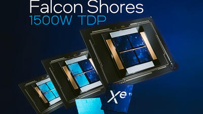 برای راه‌اندازی پردازنده‌های گرافیکی Falcon Shores اینتل به نیروگاه برق نیاز دارید!