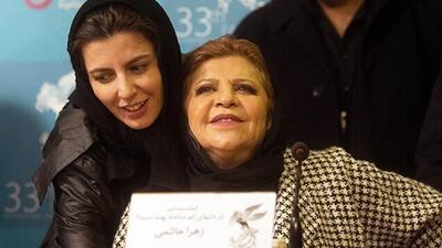 زری خوشکام، بازیگر و مادر لیلا حاتمی، درگذشت+ تصویر