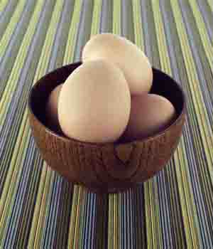 تخم مرغ پر شده با مایونز