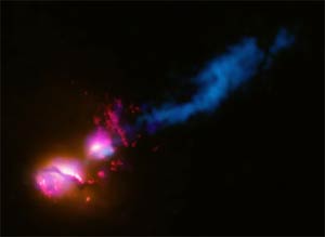 شلیک مرگبار سیاهچاله کهکشان : ستاره مرگ