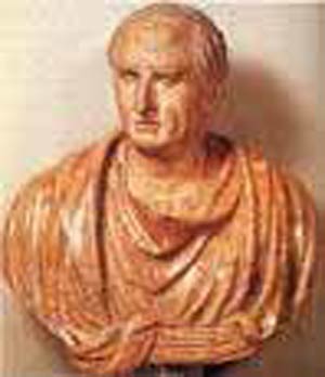 ۷ دسامبر سال ۴۳ ـ سیسرو فیلسوف ، خطیب و سیاستمدار روم باستان در این روز کشته شد