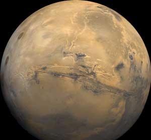 اولین نمای نزدیک از چهره مریخ