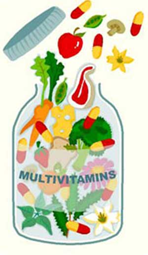 چگونگی مصرف مولتی ویتامین