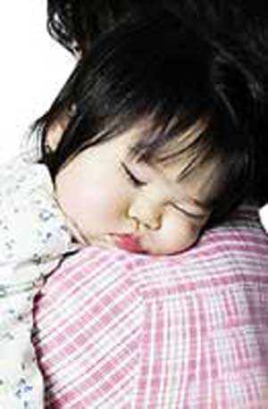 آرامش روانی برای نوزادان با یک نوع شیوه خواب