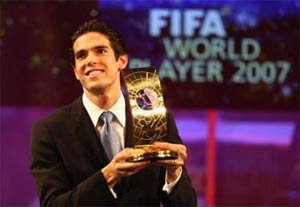 (کاکا) مرد سال ۲۰۰۷ فوتبال جهان
