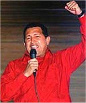 ۲۶ مرداد ۱۳۸۶ ــ ۱۷ اوت ــ پیروزی چاوز و دمکراسی در رفراندم ونزوئلا
