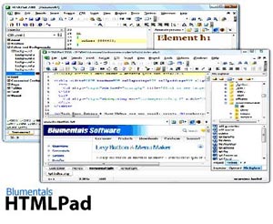 طراحی آسان وب سایت با Blumentals HTMLPad ۲۰۰۸ Pro v۹.۴.۰.۱۰