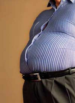 چاقی شکمی خطرناک‌ترین نوع چاقی است