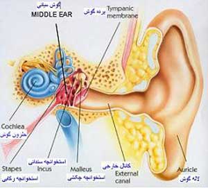 آسیب به گوش میانی در اثر تغییرات فشاری
