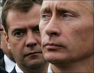 مدودف ادامه دهنده سیاستهای پوتین؟