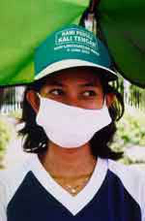 در آلودگی هوا ماسک ها هیچ اثری ندارند