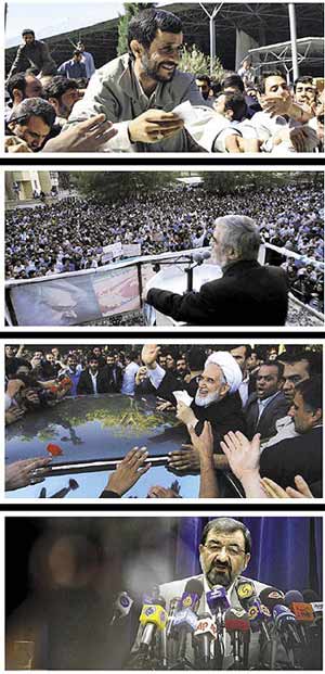 احمدی نژاد و نخستین چالش انتخاباتی