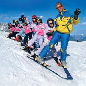 آموزش اسکی به خردسالان