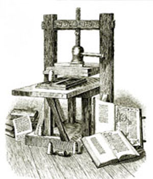 اختراع چاپ و اولین کتاب چاپی جهان