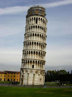 برج پیزا ۳۰۰ سال دیگر کج می‌ماند