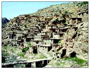 روستاهای شگفت انگیز در کردستان