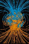 میدانهای مغناطیسی بزرگ مقیاس و جفت شدگیهای الکترو - دیلاتونی و خمش