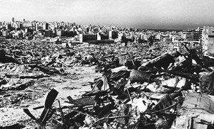 قتل‌عام آوارگان تل زعتر در لبنان با همکاری صهیونیست‌ها ـ سال ۱۹۷۶