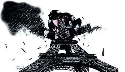 آمریکا و ناآرامی های فرانسه