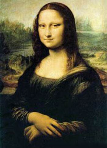 تابلوی نقاشی مونالیزا