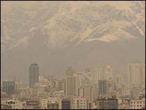 پیامدهای زیست محیطی آلودگی هوای تهران