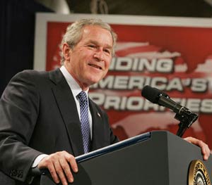سیاست های جنون آمیز بوش