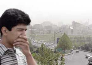 تهران، زیر چتر آلودگی