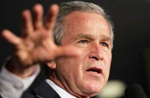 بوش و برنامه ناموفق مهار ایران