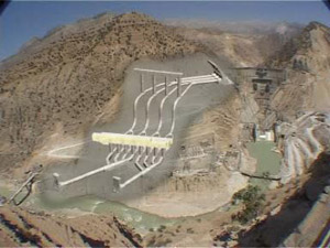 نیروگاه برق آبی ارتان دارای بزرگ‌ترین نیروگاه زیرزمینی در آسیا و یکی از بلندترین تونل‌های انحراف  در جهان