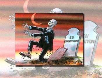 قانون اساسی اتحادیه‌ی اروپا،‌ برخاسته از بستر مرگ