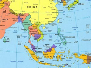 هرم آقتصادی آسیای جنوب غربی