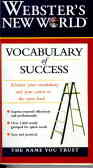 Webster's New World: Vocabulary Of Success