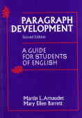 Paragraph development: a Guide for students of English