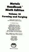Metals Handbook Ninth Edition Forming And Forging