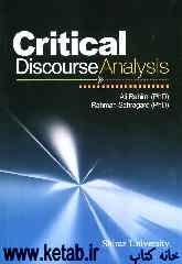 Critical discourse analysis