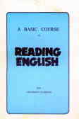 A basic course in reading English