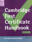 Cambridge first certificate handbook