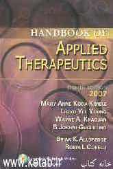 Handbook of applied therapeutics