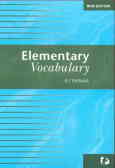 Elementary vocabulary