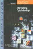 International ophthalmology 2002 - 2003