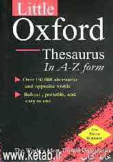 The little oxford thesaurus