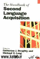 The handbook of second language acquisition