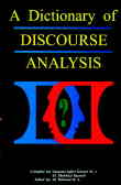 Dictionary Of Discourse Analysis