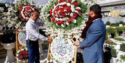خبرگزاری فارس - تزئین حرم امام علی(ع) با 5 هزار شاخه گل طبیعی+عکس و فیلم