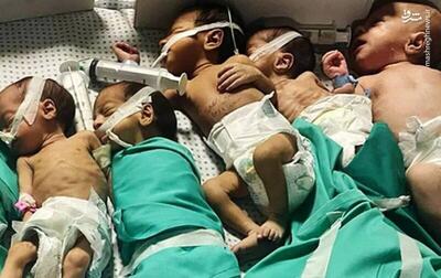 فیلم/ وضعیت دردناک بخش نوزادان بیمارستانی در غزه