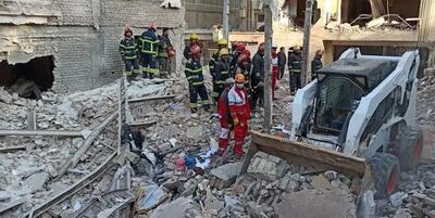 انفجار یک مجتمع چهار واحدی مسکونی در خرمشهر