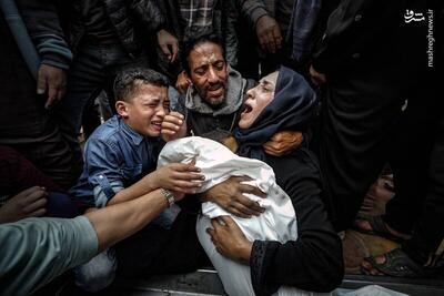 عکس/ فریاد جنگ در غزه