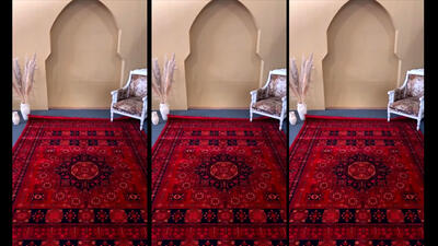 با فرش ایرانی به خانه هایتان جلوه بدهید + فیلم