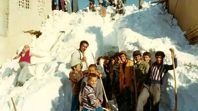 عکس های زیبا و دیدنی از تهران قدیم در روز‌های برفی